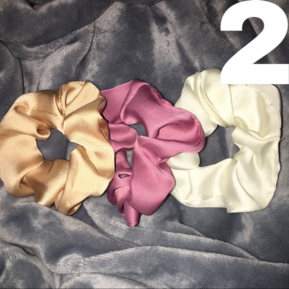 3 Pack of Scrunchies (Homemade) - Picture 2 of 4